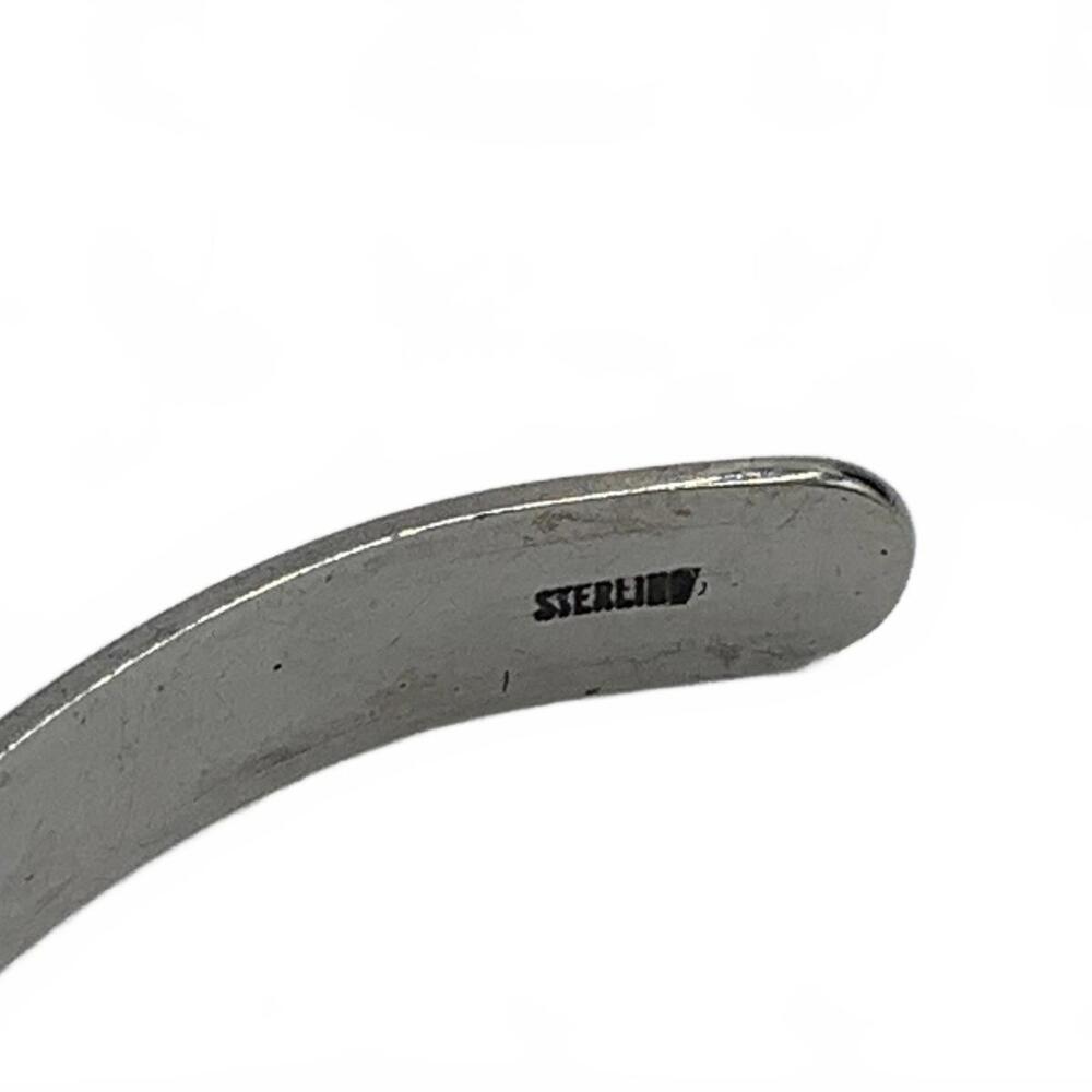 925 RJM Sterling Silver Simple Cuff Bracelet - Picture 3 of 4